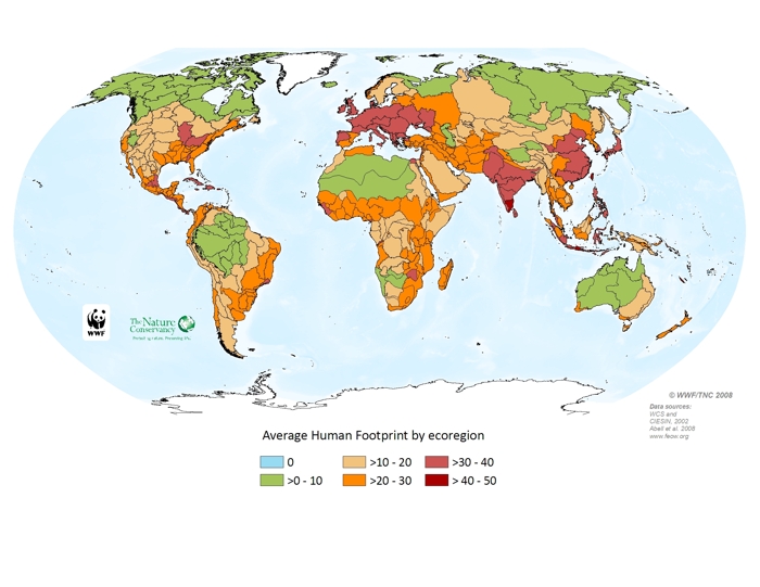 Human footprint