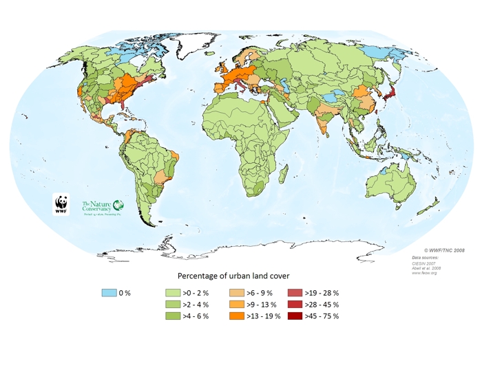 Urban land cover